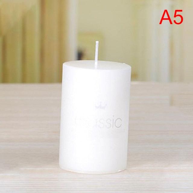 Scented Candle Candles For Home Scented 100 Hour Long Lasting Aromatherapy Candle Highly Scented & Soy Jar Candle Gift Lavender Classic Cylindrical Birthday Romantic Small Candle Wedding Western Food Candlestick Column Wax