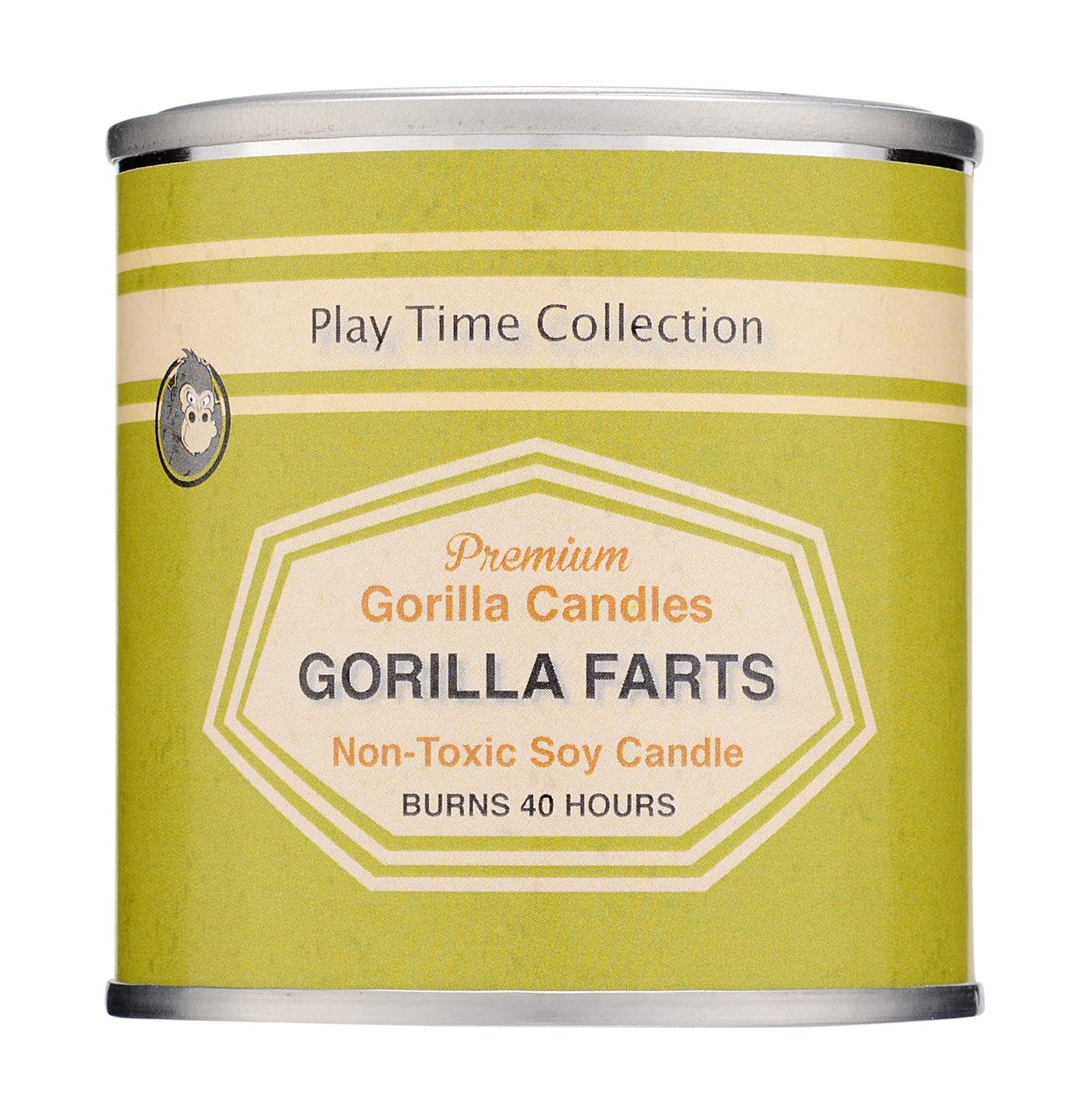 Collection de bougies Gorilla Farts parfumées aux fruits frais Arôme de fruits tropicaux naturels Idée cadeau pour la maison