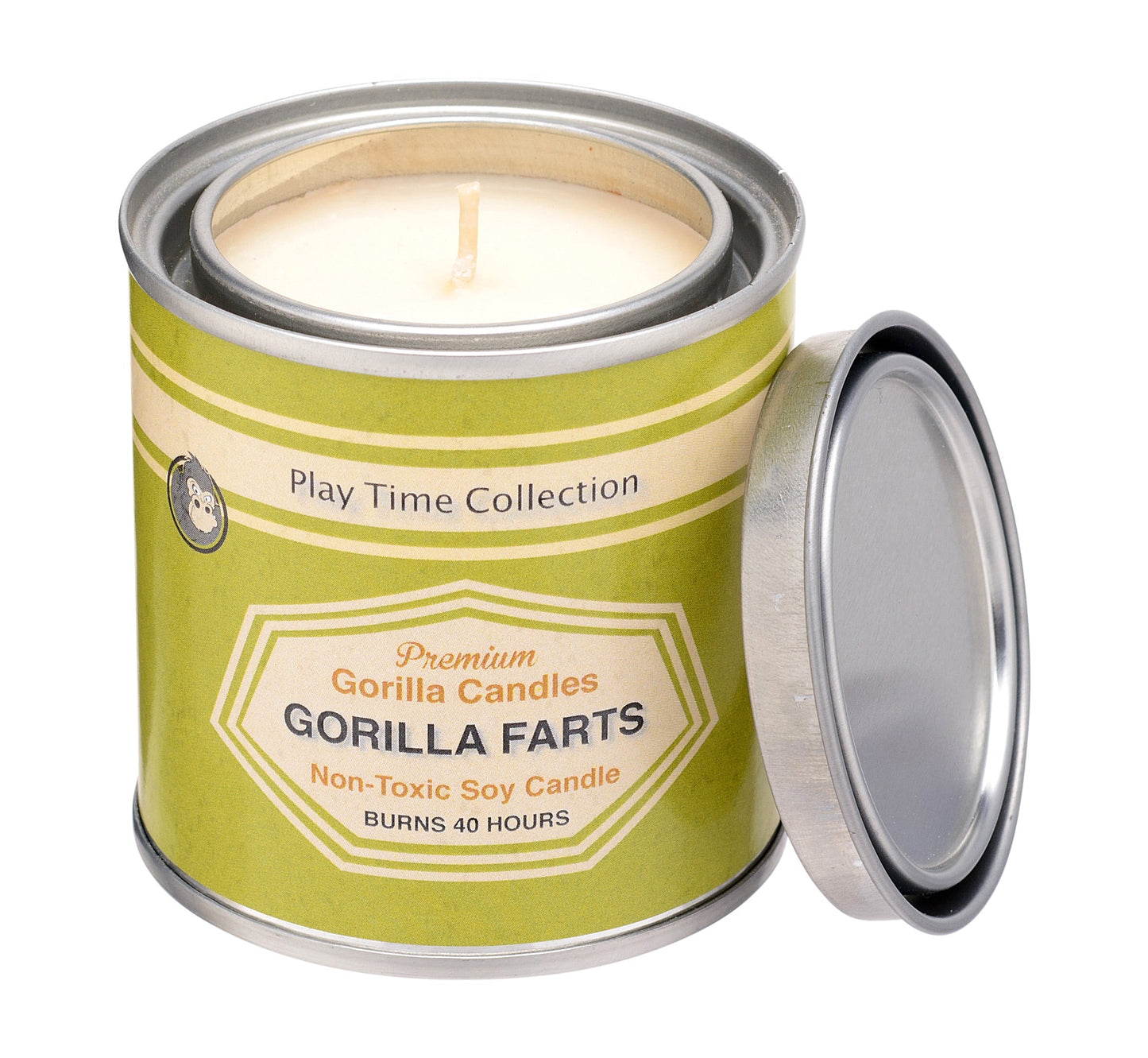 Collection de bougies Gorilla Farts parfumées aux fruits frais Arôme de fruits tropicaux naturels Idée cadeau pour la maison