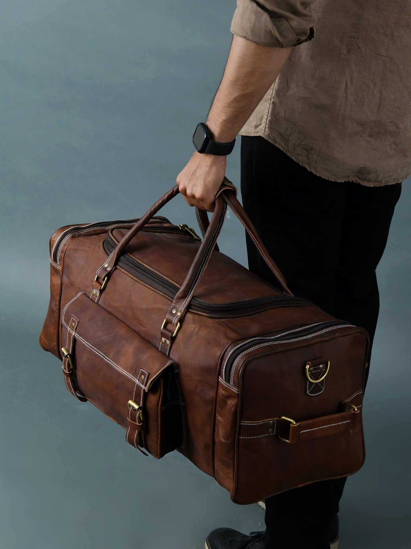 Sac polochon de voyage + trousse de toilette GRATUITE