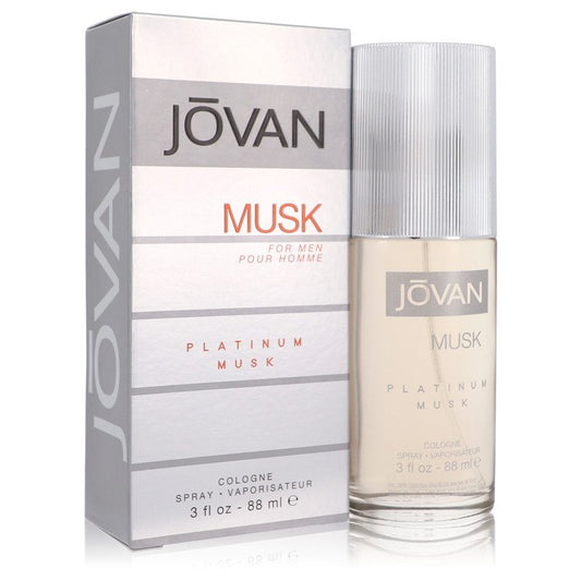 Jovan Platinum Musk par Jovan Eau de Cologne Vaporisateur 90 ml pour Homme