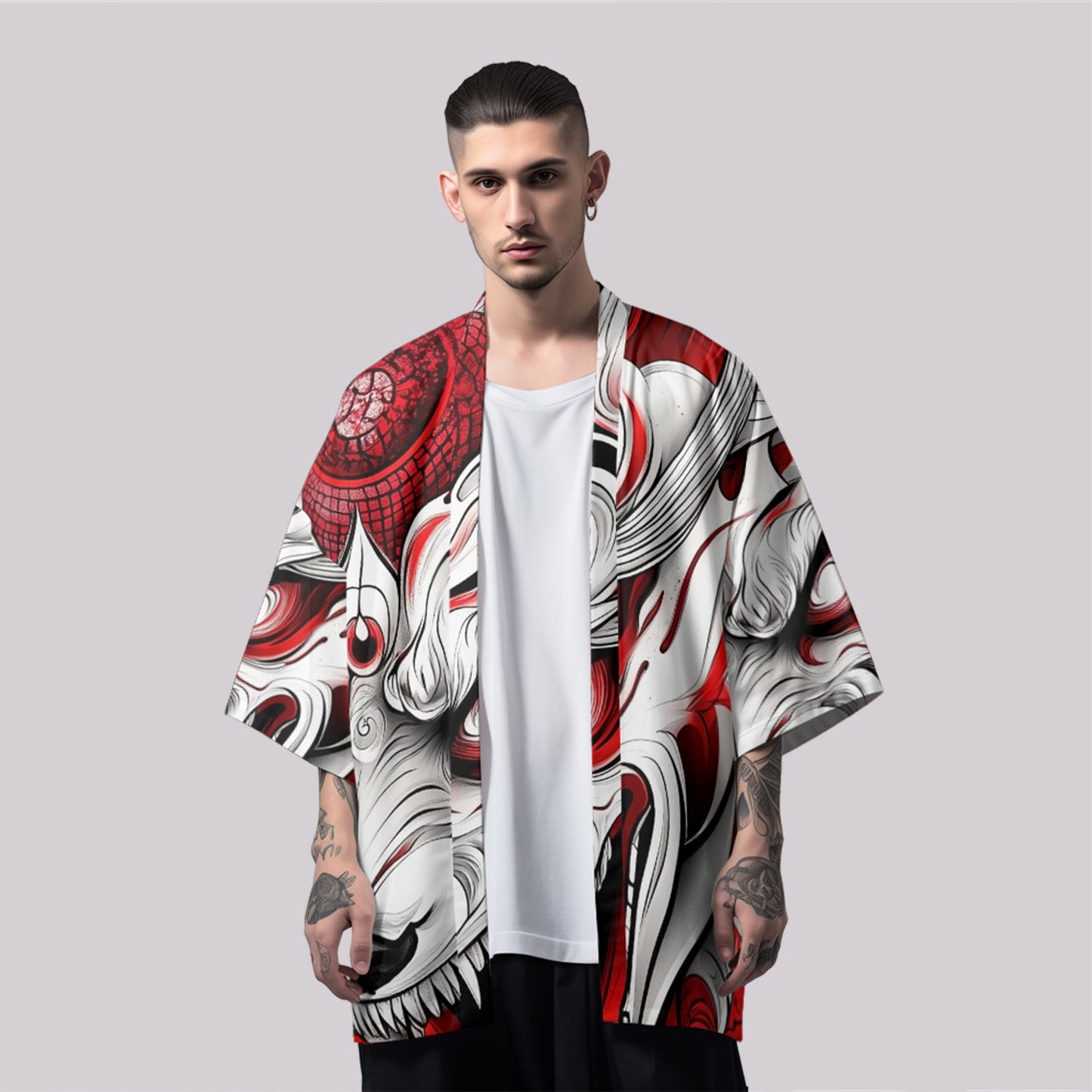 Kimono K26 Monstre Rouge