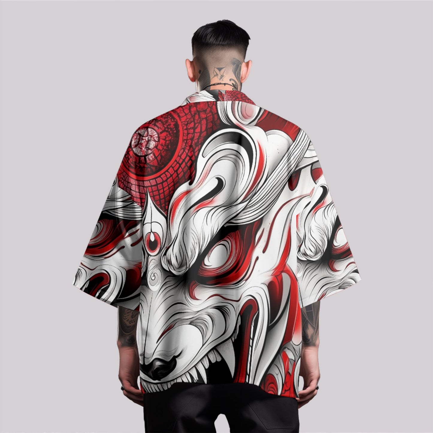 Kimono K26 Monstre Rouge