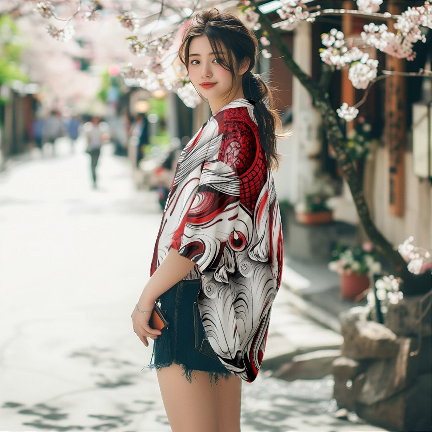 Kimono K26 Monstre Rouge