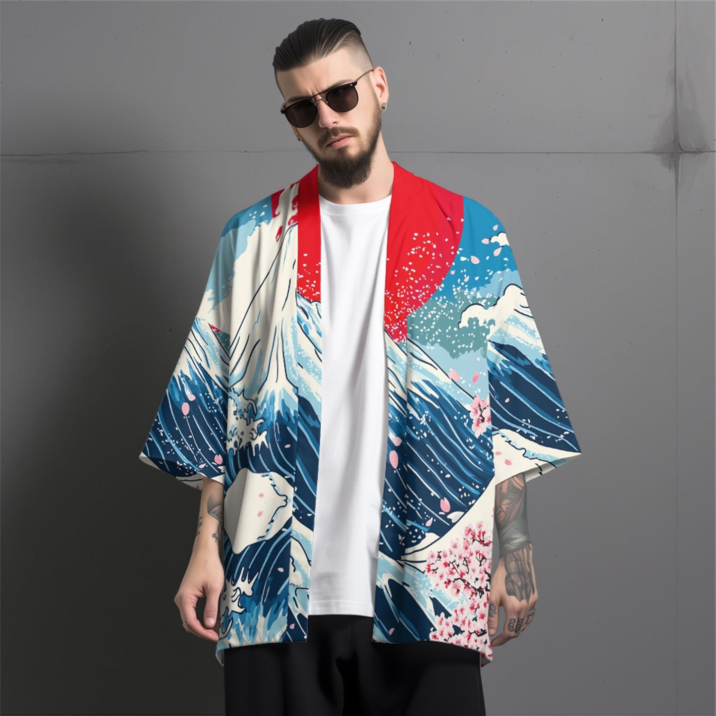 K28 Kimono Vagues de Fuji
