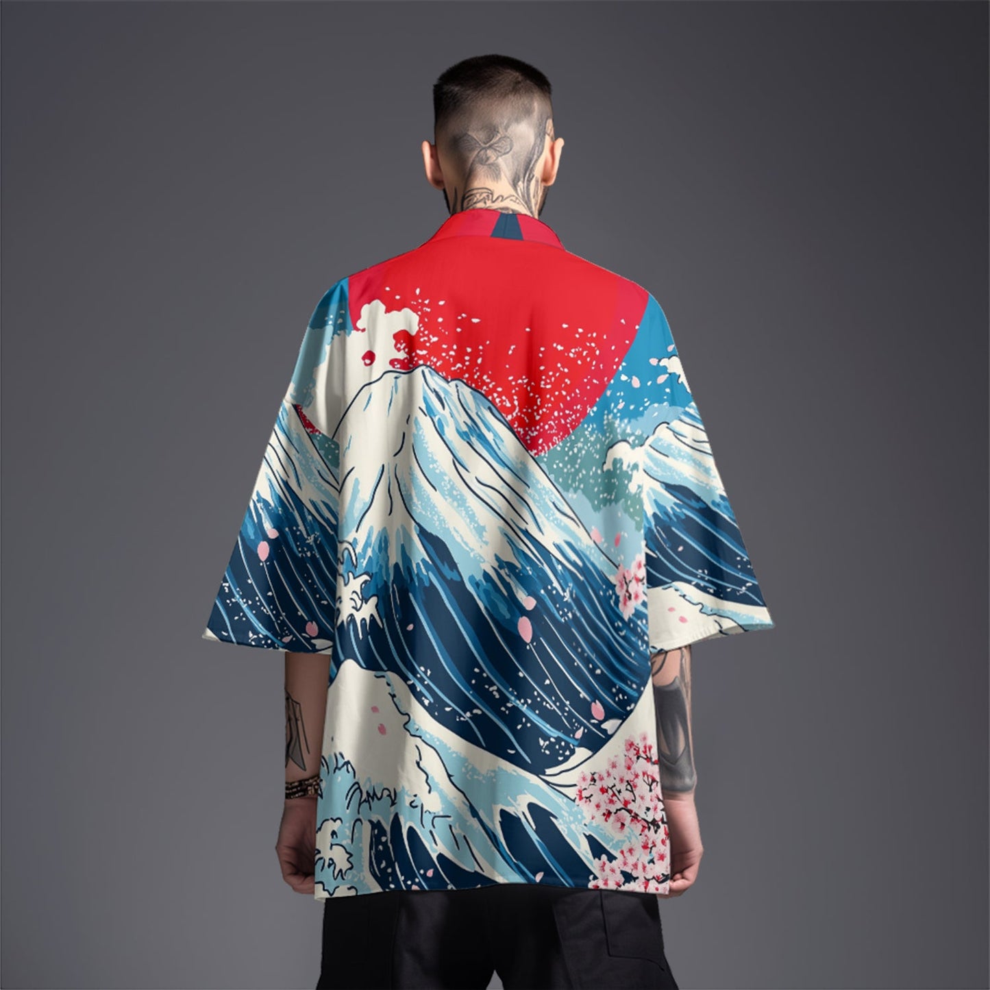 K28 Kimono Vagues de Fuji