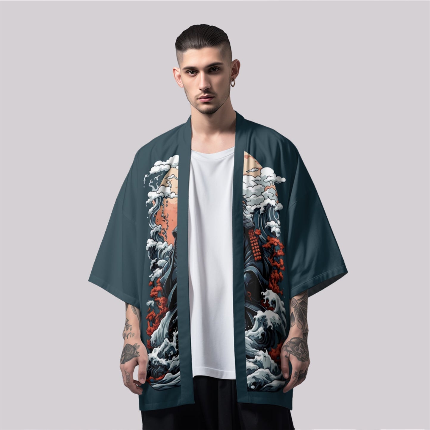 K31 Samurai-Katzenkimono