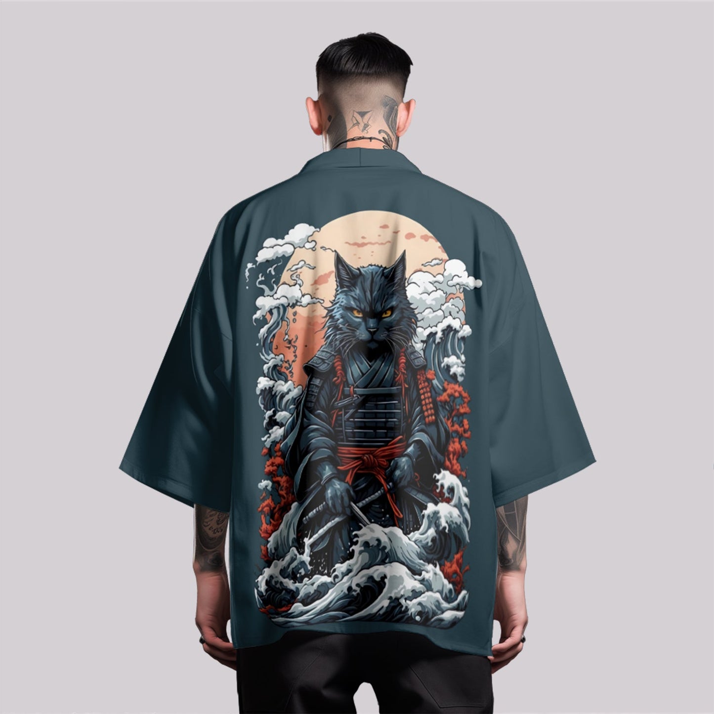 K31 Samurai-Katzenkimono