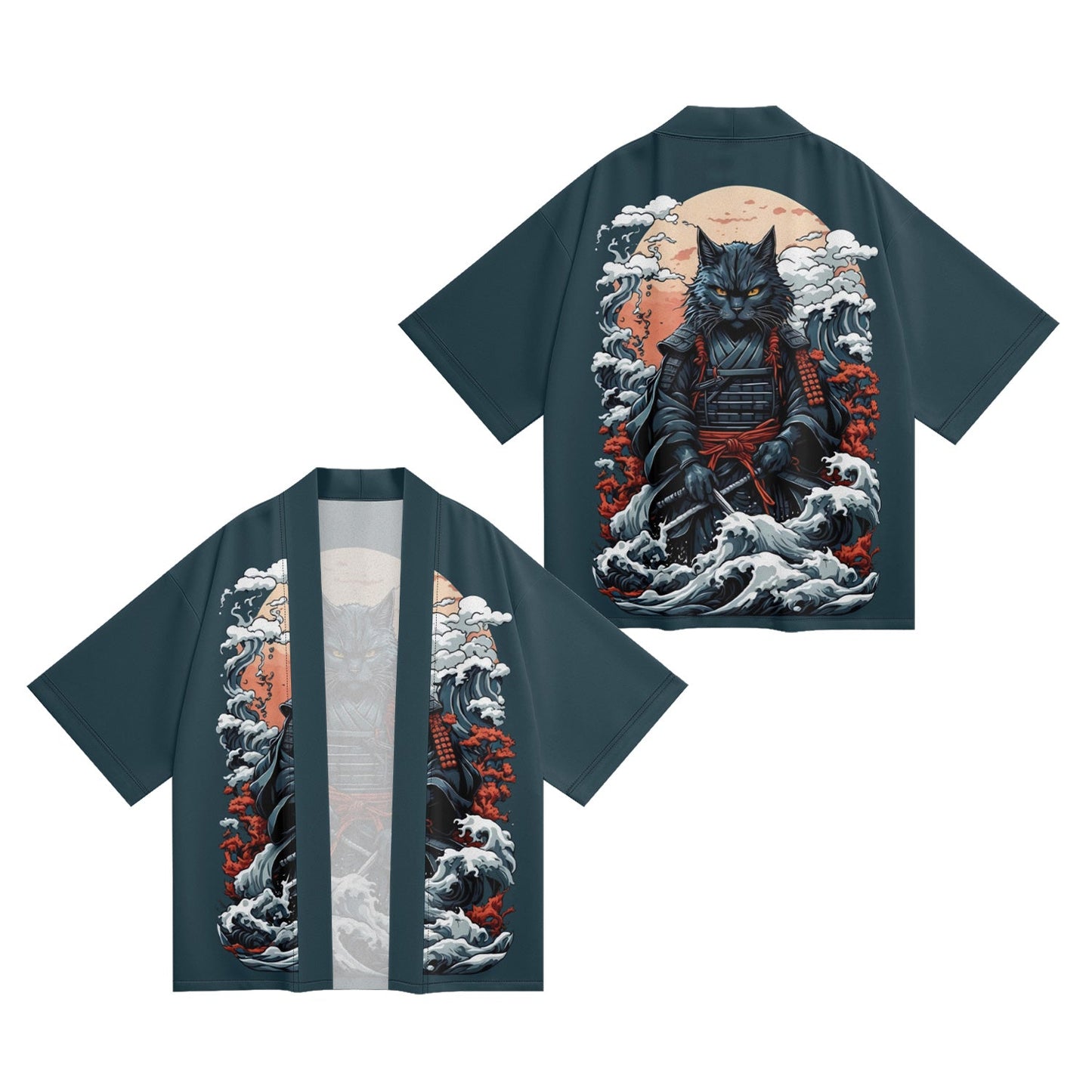 K31 Samurai-Katzenkimono