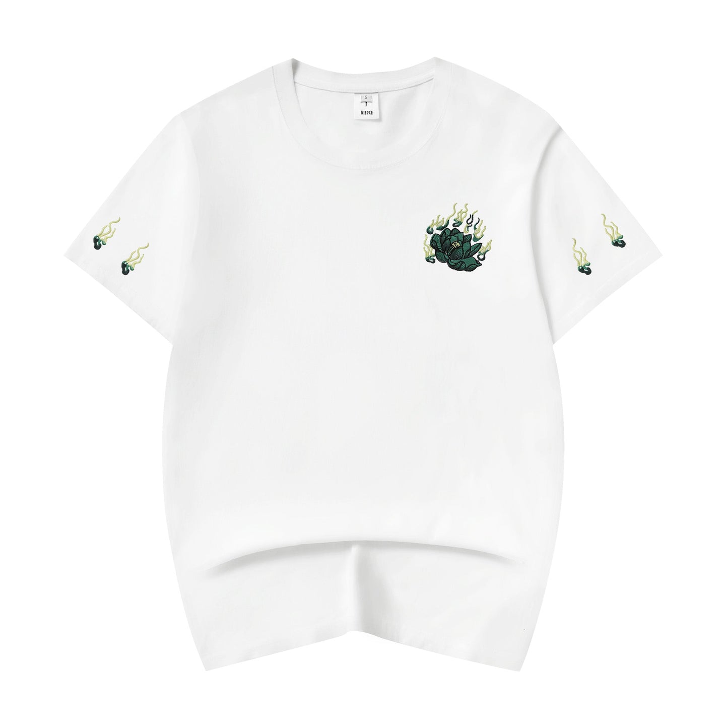 KH2820 T-shirt brodé Kirin Émeraude