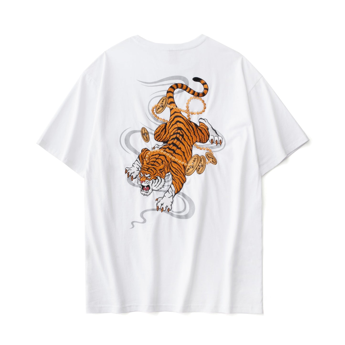 KH5398 T-shirt brodé Rich Tiger