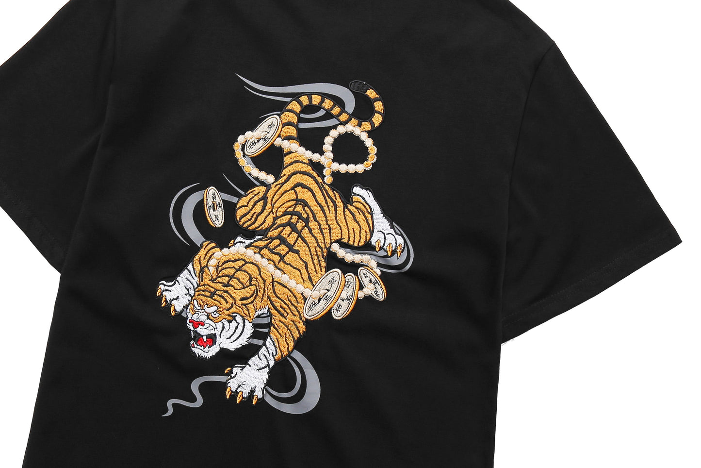 KH5398 T-shirt brodé Rich Tiger