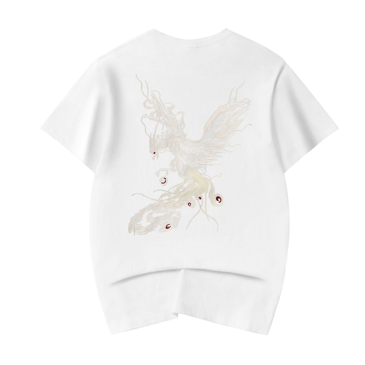 T-shirt brodé « Le phénix renaissant » KH617