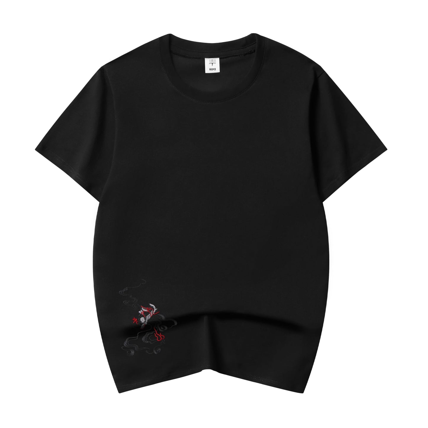 T-shirt brodé « Le phénix renaissant » KH617