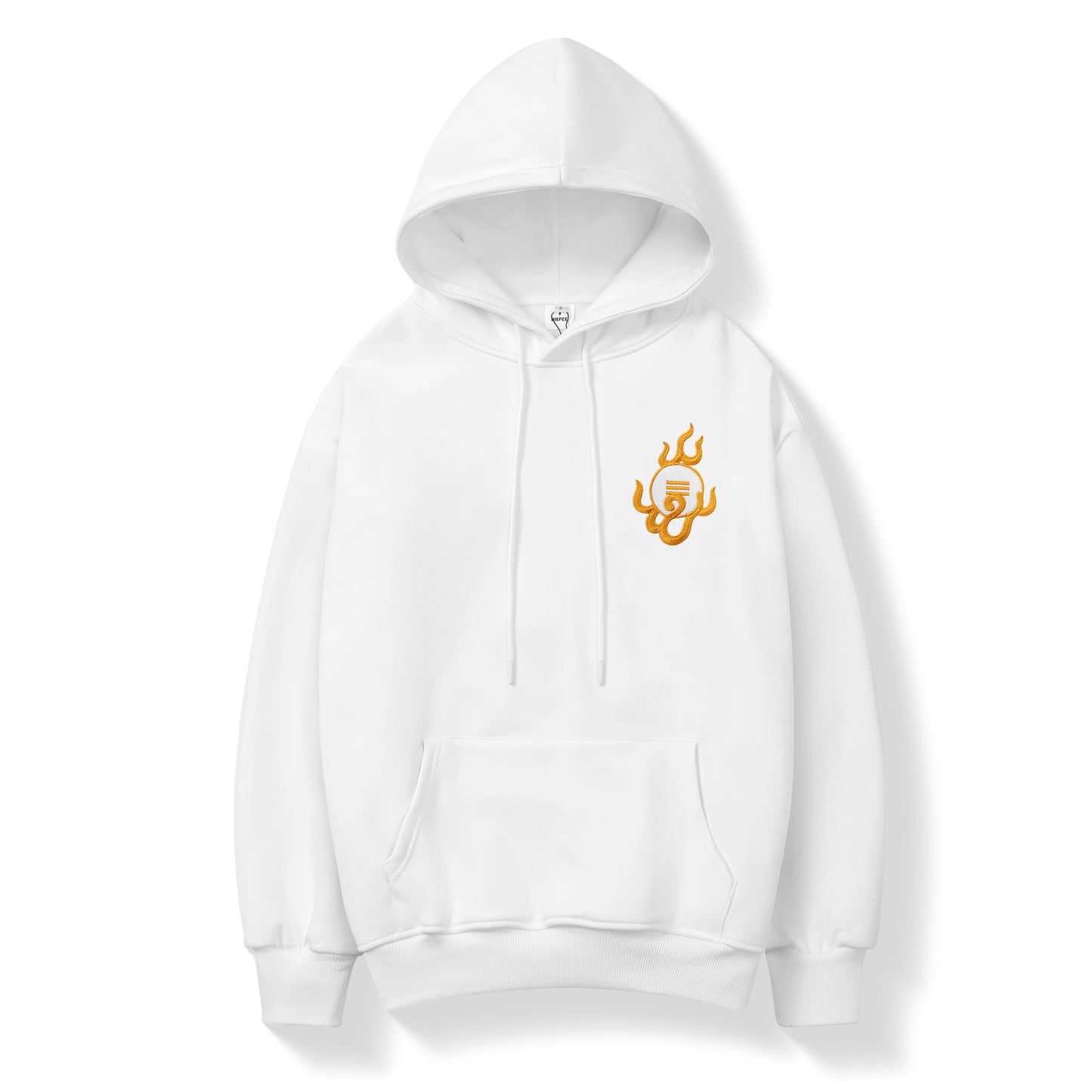 KH9017 Sweat à capuche brodé Tigre riche