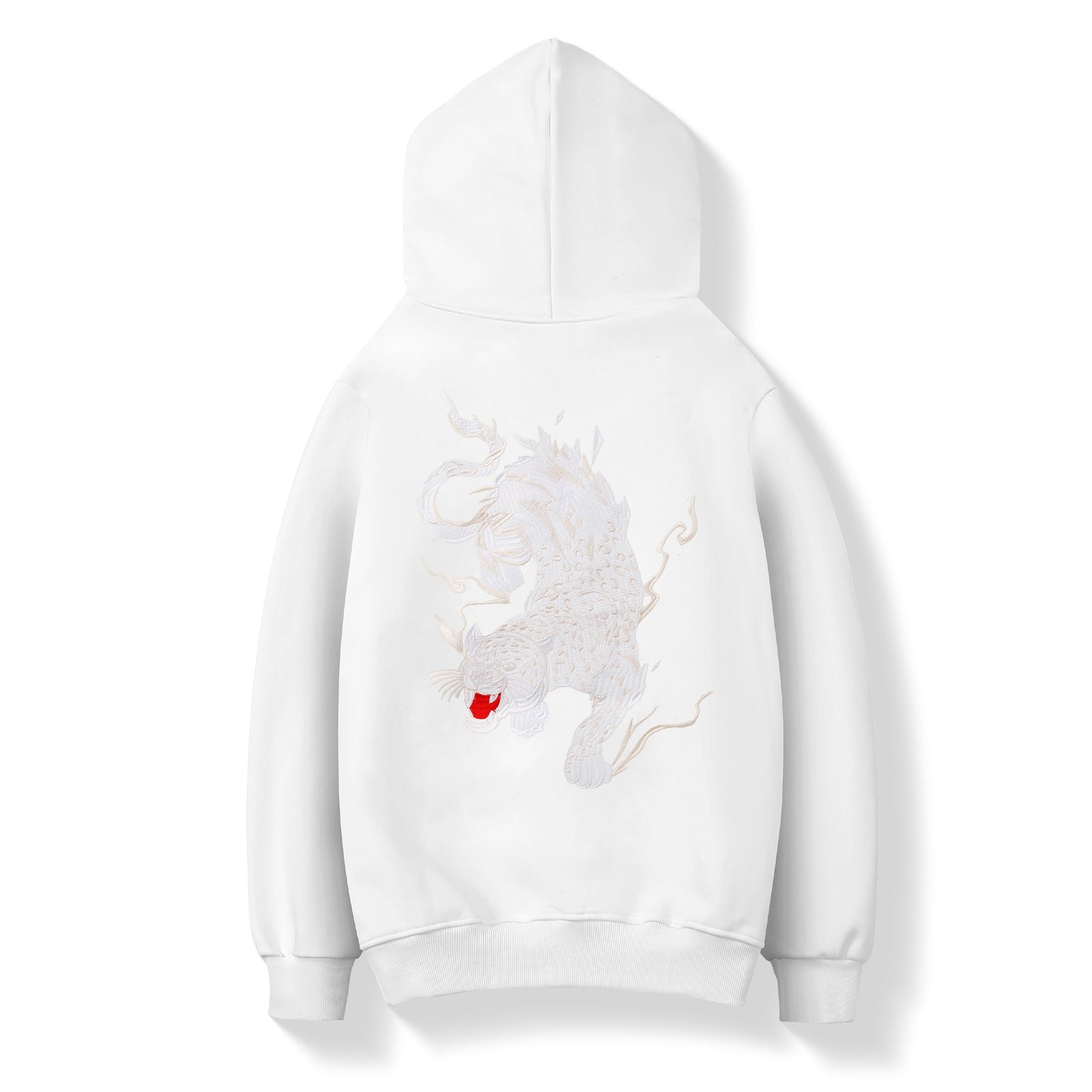 Sweat à capuche brodé Panthère déchaînée KH9202