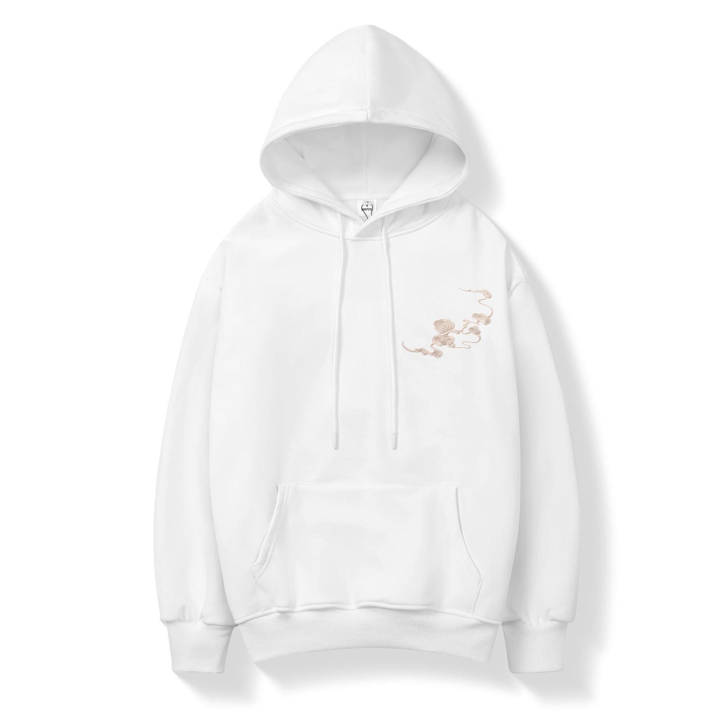 Sweat à capuche brodé Panthère déchaînée KH9202