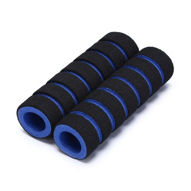 Kids Bike Bicycle Tricycle Scooter Rubber Grip Handle Handlebar Grips Anti-skid Colorful Grips Mountain Bike Grips Sponge Bike Soft Handle Grips Suitable For Road Bikes Mountain And Kids Bikes