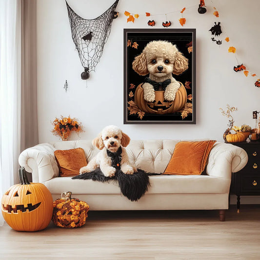 ‘Happy Halloween’ Series Texture Portrait-Night