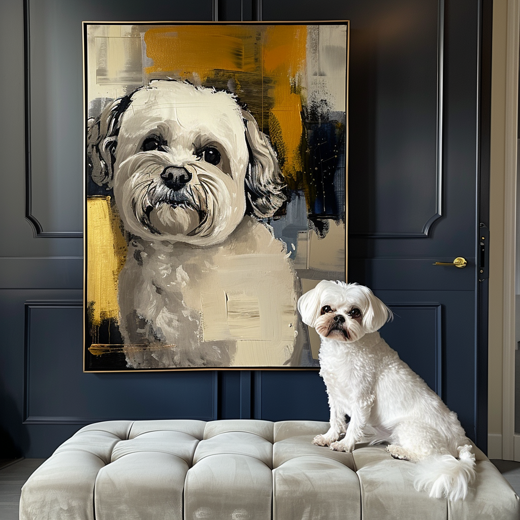 Graffiti-Wheat Field™ Custom Pet Portrait