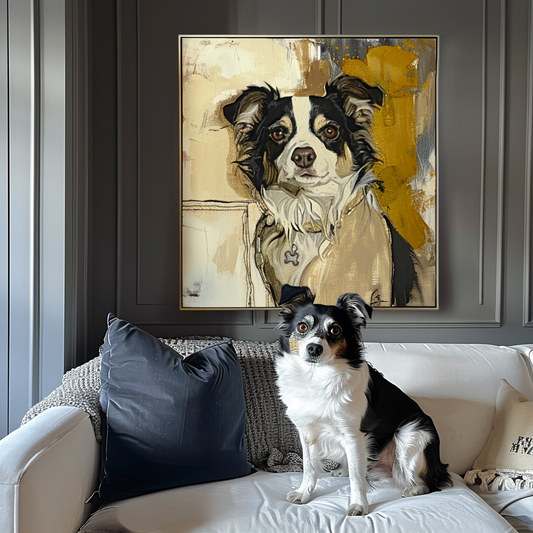 Graffiti-Wheat Field™ Custom Pet Portrait