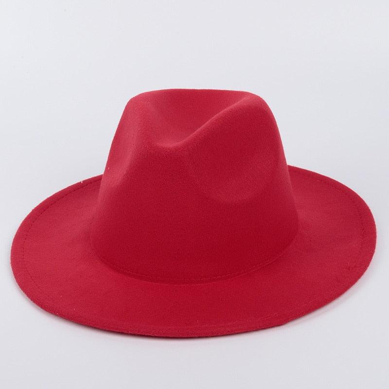 Chapeau Fédora en Coton pour Hommes et Femmes, Chapeaux Fédora de Luxe, Chapeaux Fédora à Large Bord, Chapeau Élégant pour Hommes et Femmes, Hiver, Automne, Chapeau à Large Bord, Protection UV, Chapeaux de Fête