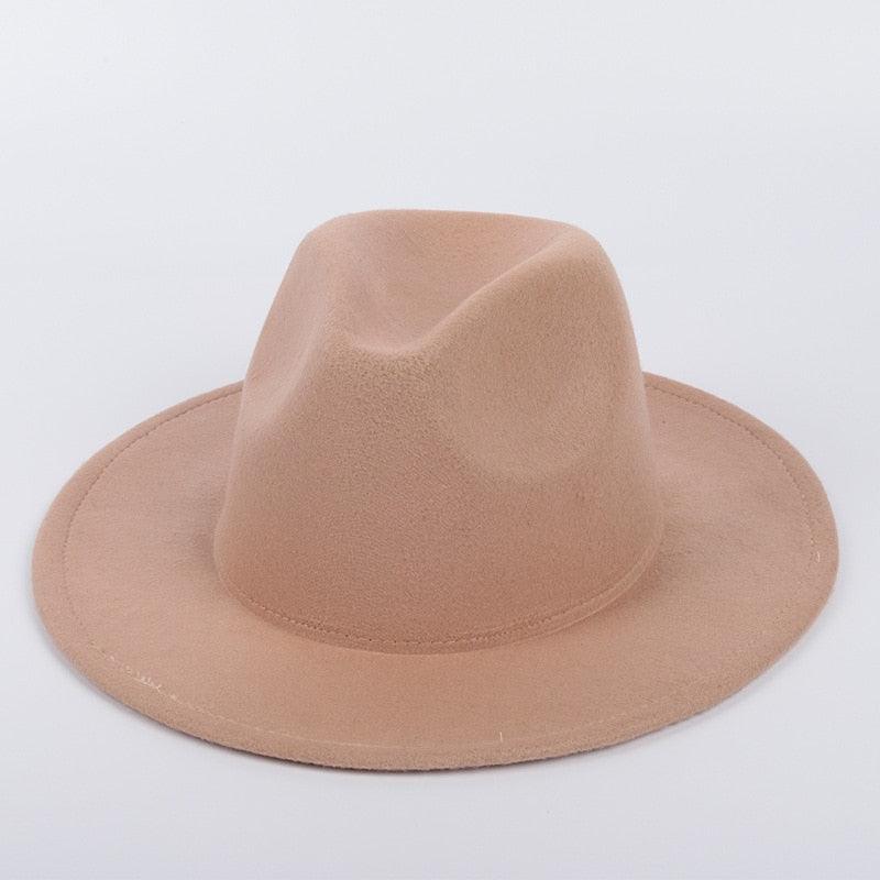 Chapeau Fédora en Coton pour Hommes et Femmes, Chapeaux Fédora de Luxe, Chapeaux Fédora à Large Bord, Chapeau Élégant pour Hommes et Femmes, Hiver, Automne, Chapeau à Large Bord, Protection UV, Chapeaux de Fête