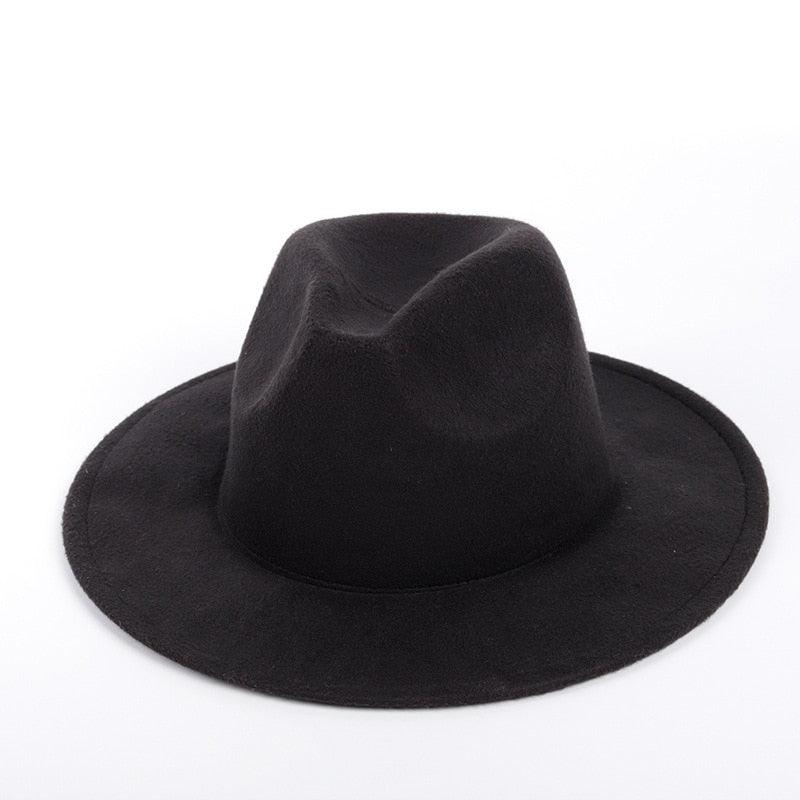 Chapeau Fédora en Coton pour Hommes et Femmes, Chapeaux Fédora de Luxe, Chapeaux Fédora à Large Bord, Chapeau Élégant pour Hommes et Femmes, Hiver, Automne, Chapeau à Large Bord, Protection UV, Chapeaux de Fête