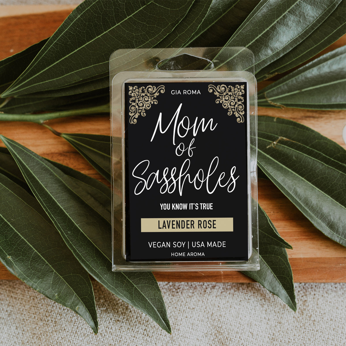 Lavendelrosen-Aromatherapie-Kerzenglas mit Sojawachs zur Entspannung, Blumen-Raumspray und Duftsäckchen