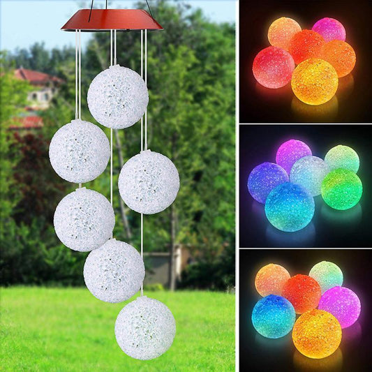 LED Color Changing Wind Chime Outdoor Solar Powered Butterfly Wind Chimes Home Garden Light Solar Butterfly Wind Chime Hanging Decoration Lamp Outdoor For Garden Patio Home Decoration