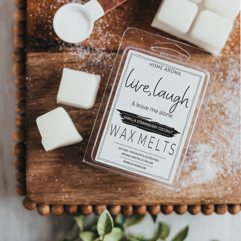 Vanilla Strawberry Coconut Scented Candle Soy Blend Natural Fragrance Jar For Home Room Gift