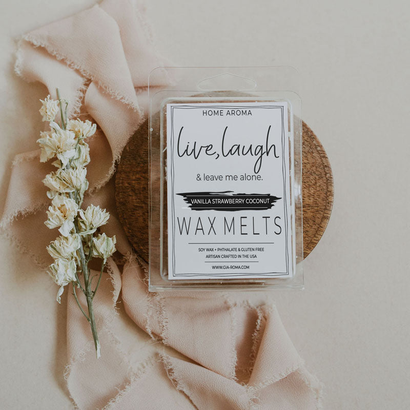 Vanilla Strawberry Coconut Scented Candle Soy Blend Natural Fragrance Jar For Home Room Gift