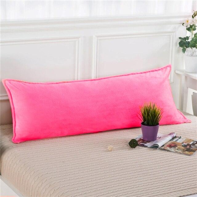Long Colorful Pillow Case Soft Comfortable Adults Double Luxury Body Pillow Cover Soft Friendly Pillow Case Lover Sleeping Pillow Cover Body Pillowcase