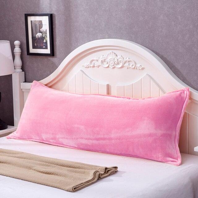 Long Colorful Pillow Case Soft Comfortable Adults Double Luxury Body Pillow Cover Soft Friendly Pillow Case Lover Sleeping Pillow Cover Body Pillowcase