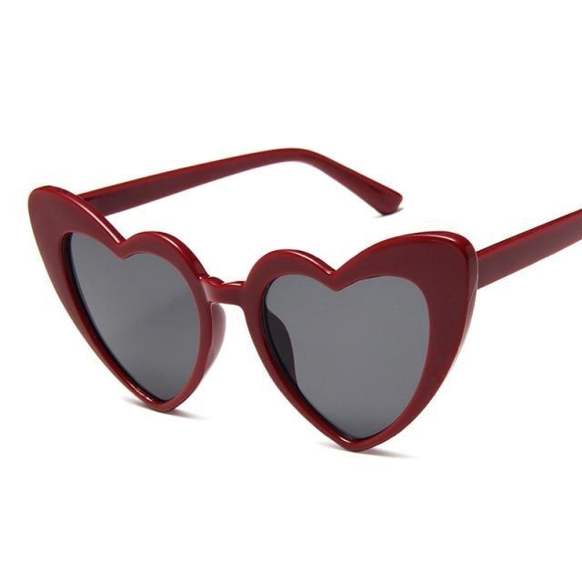Love Heart Sunglasses For Women  Eyewear For Women/Men Metal Eyeglasses Shades For Women