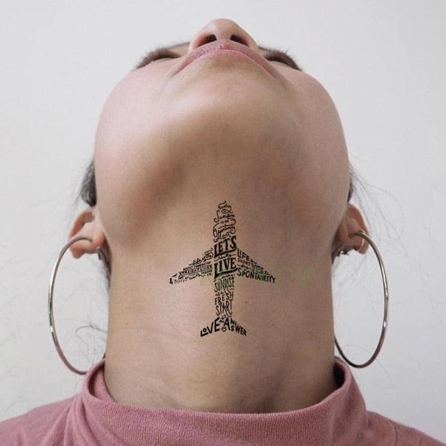 Luxury Different Waterproof Temporary Tattoo Sticker Snake Flower Fake Tattoo Body Art Adult Fashion Stickers For Womens Mens