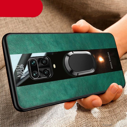 Luxury Leather Phone Case For Xiaomi Mi 11i 9T 10T 11T Pro 11 Lite Redmi Note 9S 7 8 9 10 Pro 8T Cover Case Leather Mobile Phone Case with 360° Rotating Ring Vintage Two Tone Durable Phone Cover