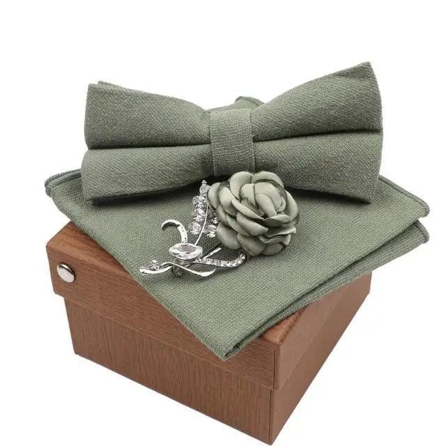 Luxury Men Cotton Colorful Bowtie Elegant Design Perfect Gifts For Men Fashionable Party Bowtie