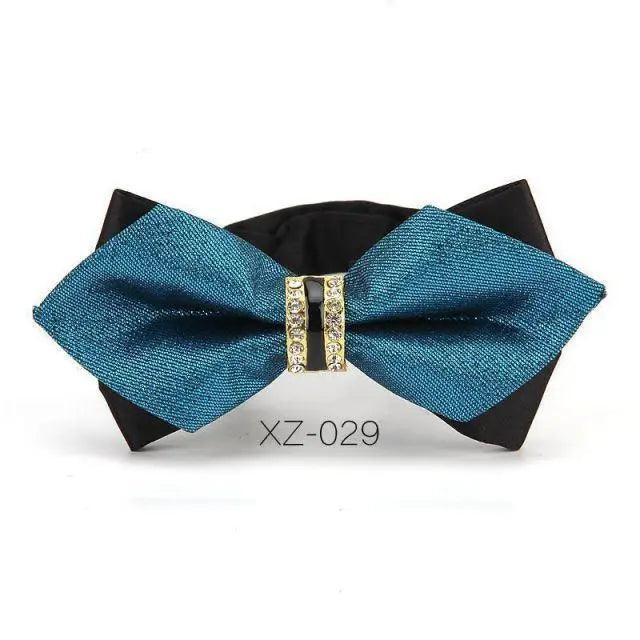 Luxury Men Polyester Bowtie Fashionable Bowtie Stylish Design Wedding Parties Bowties