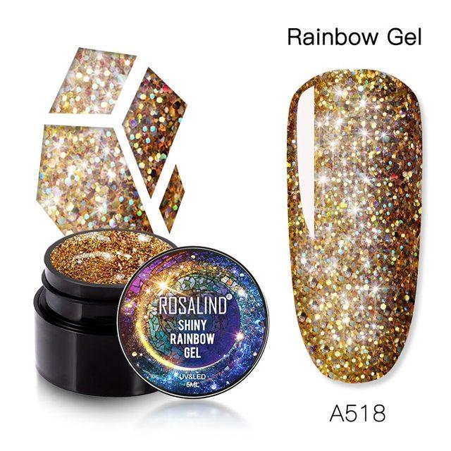 Luxury Modern Crystal Shiny Gel Nail Polish Painting Nails Art Design Diamond Manicure Gel Luxury Design For Women and Girls