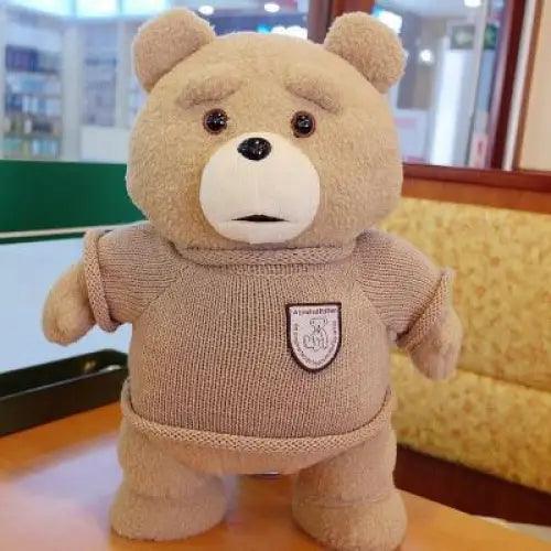 Luxury Modern Super Cute 8 styles Movie Teddy Bear Plush Toys Ted In Apron Soft Stuffed Animals Plush 45cm A birthday present for a good friend