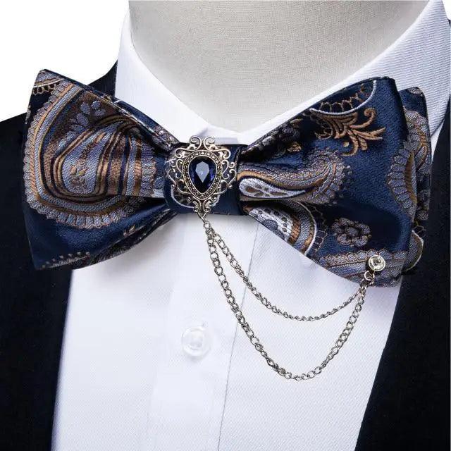 Luxury Pink Solid Men Bow Tie Silk Business Wedding Elegant Bowtie For Men Unique Desing For Every Occasion