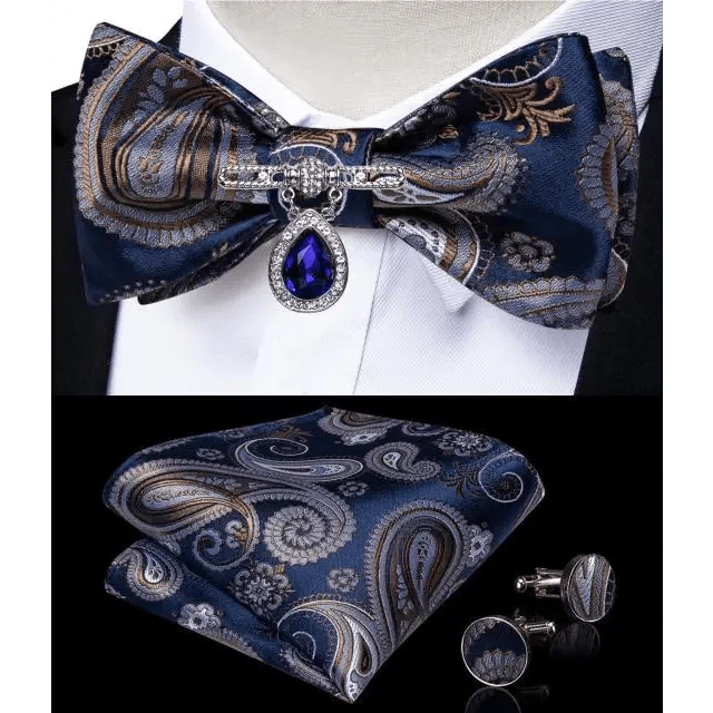 Luxury Pink Solid Men Bow Tie Silk Business Wedding Elegant Bowtie For Men Unique Desing For Every Occasion
