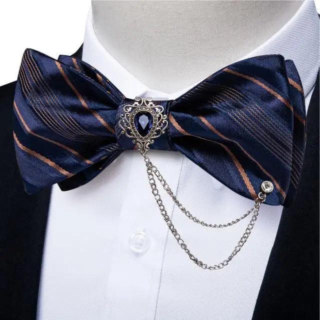 Luxury Pink Solid Men Bow Tie Silk Business Wedding Elegant Bowtie For Men Unique Desing For Every Occasion