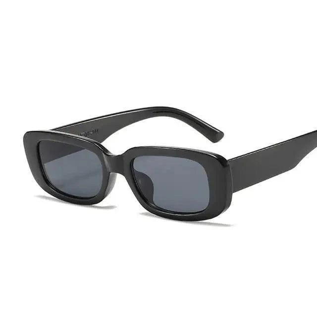 Luxury Square Black Women Retro Vintage Sunglasses Small Rectangle Female Sun Glasses Vintage Design Eyewear