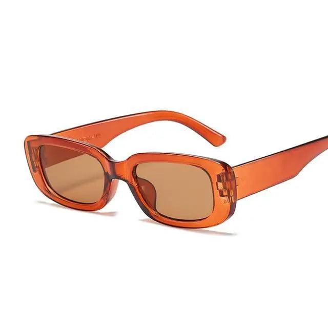 Luxury Square Black Women Retro Vintage Sunglasses Small Rectangle Female Sun Glasses Vintage Design Eyewear