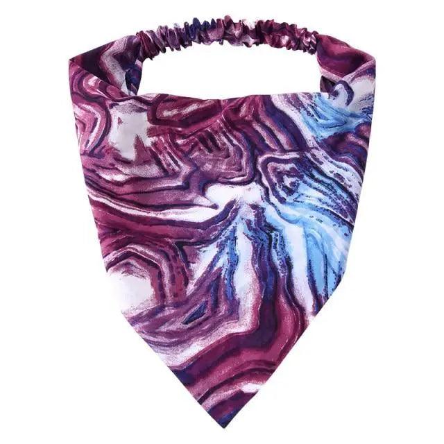 Luxury Women's Headband Vintage Cross Knot Elastic Hair Bands Soft Solid Hairband Girls Hair Accessories Floral Turban Bandanas Head Wrap