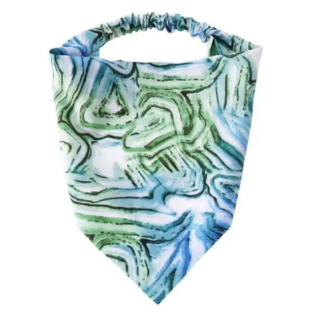 Luxury Women's Headband Vintage Cross Knot Elastic Hair Bands Soft Solid Hairband Girls Hair Accessories Floral Turban Bandanas Head Wrap