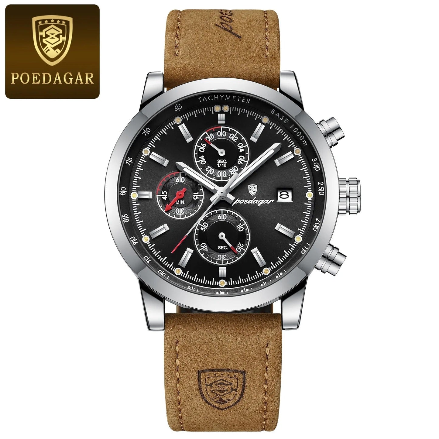 New Top Luxury Mens Watch Quartz Clock Waterproof Classic Automatic Chronograph Military Wrist Watches for Men