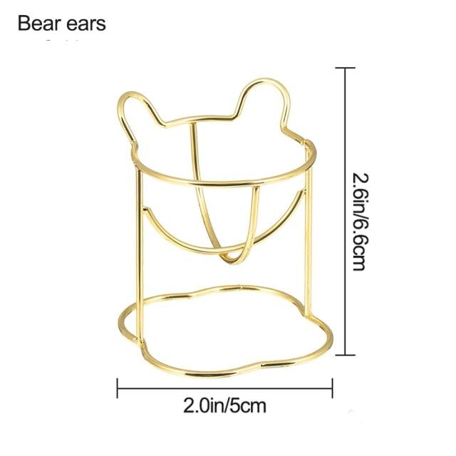 Makeup Sponge Case Capsule Shaped Box Container Makeup Drying Holder Easy Sponge Display Storage Cosmetic Puff Holder Egg Shape Box